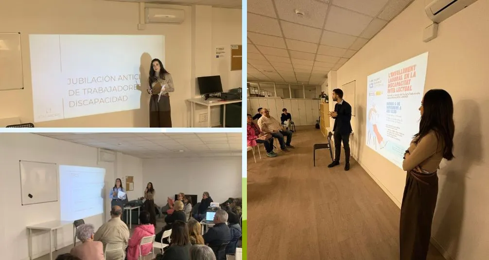 Charla sobre envejecimiento laboral en la discapacidad intelectual